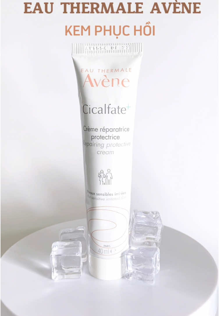 Kem phục hồi Eau Thermale Avène CICALFATE+ Repairing Protective Cream giúp làm dịu tổn thương trên da.  ##foryou##xuhuong##viral##ugc##ugccreator##ugccontentcreator##LearnOnTikTok##edit##skincare##review##avene##ugctapsu
