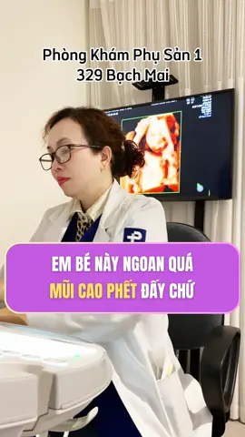Em bé của mẹ nào đây, ngoan và mũi cao phết đấy chứ #phusan1 #sieuamthai #bacsidothingoclan #329bachmai #thinhhanh #bacsiphuongsanphukhoa #viemphukhoa #xuhuong #bacsingothibichphuong 