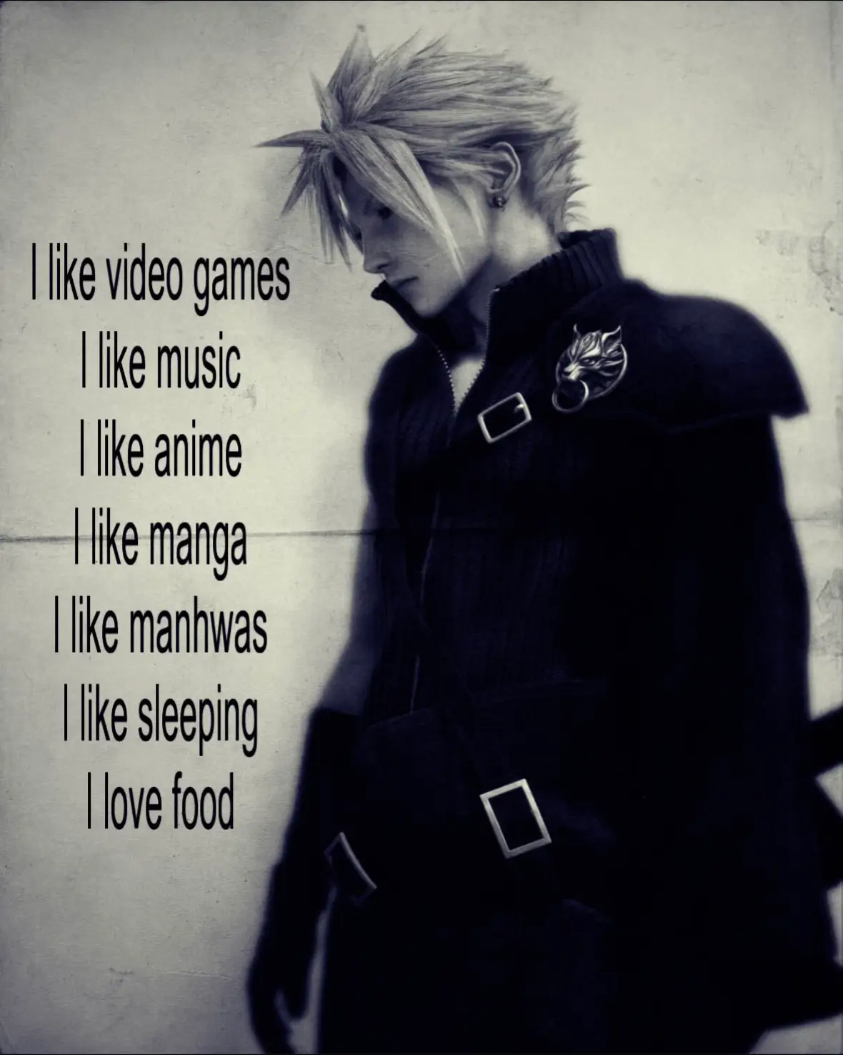 cloud so tuff #fypシ #cloudstrife #finalfantasyvii #finalfantasy #ff7 #ff7remake #slideshowtrend #fyp #foryou #fypシ゚viral 