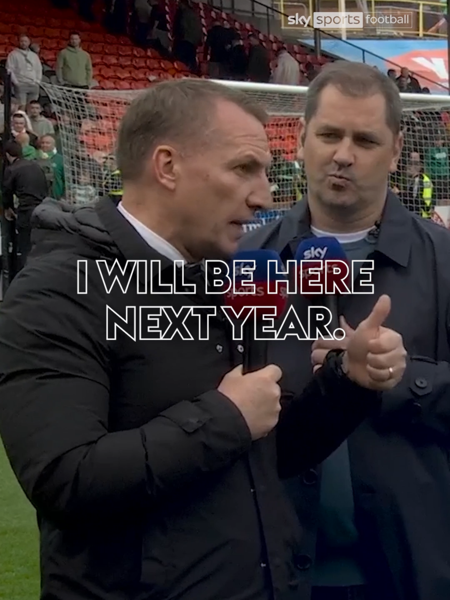 Brendan Rodgers confirms he will stay at Celtic ✅🟢 #celtic#brendanrodgers