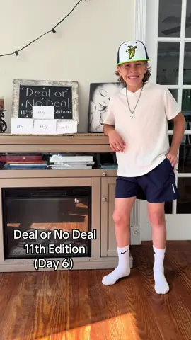Another tough one! #dealornodealchallenge #dealornodealbirthdayedition #dealornodeal #howiemandel #birthdayboy #10thbirthday #choices #tweengifts #boygifts #funfamily #perfectgame #countdown #lovemyboy #atlantabraves #bravesbaseball #bravestickets #baseballlife #baseballboys #baseballlover #yankees #yankeestickets #aaronjudge #juansoto #savannahbananas #bananasgame #Happybirthday 