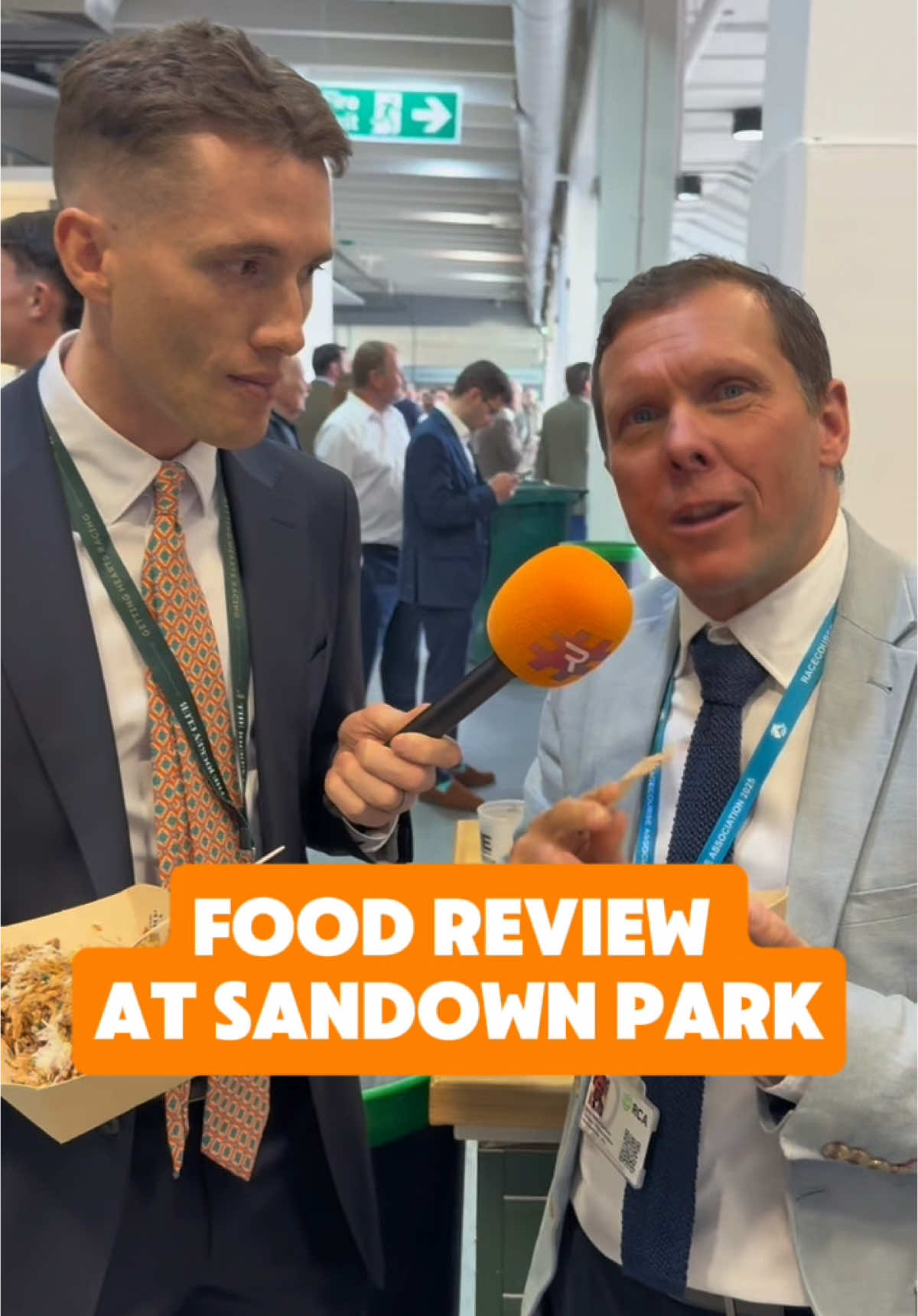 Think the lads got a bit lost in the food with this one 😂🤩 #RacedayTV