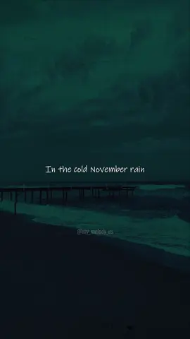 🎤 Guns N’ Roses   🎼 November Rain   #GunsNRoses   #NovemberRain   #RockBallad   #1990s   #Lyrics   #Typography   #Music    