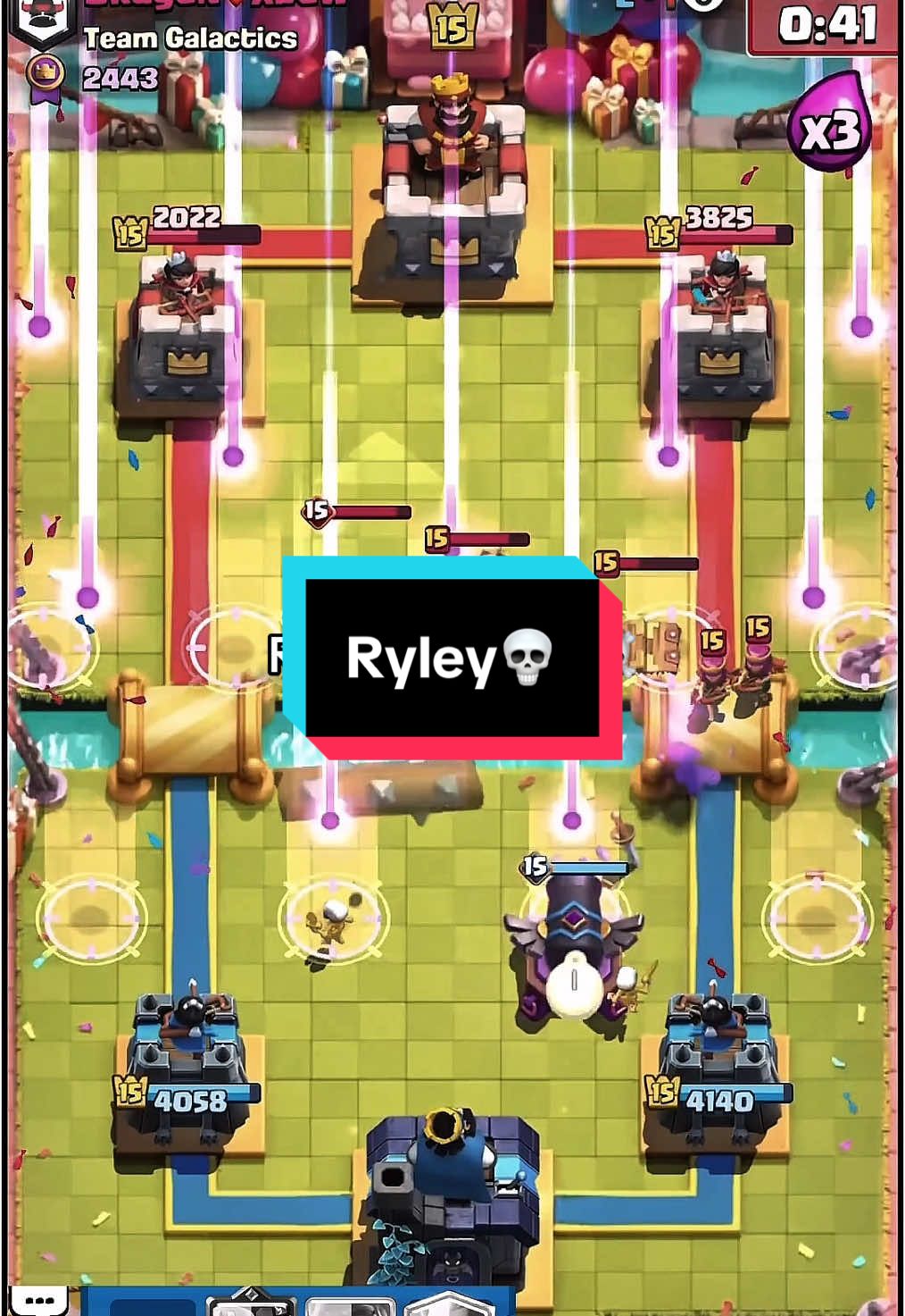 Watch Until The End 💀 | #ryleycr #ryley #cr #clashroyale #fyp #clashroyalemoments #clashroyalememes 