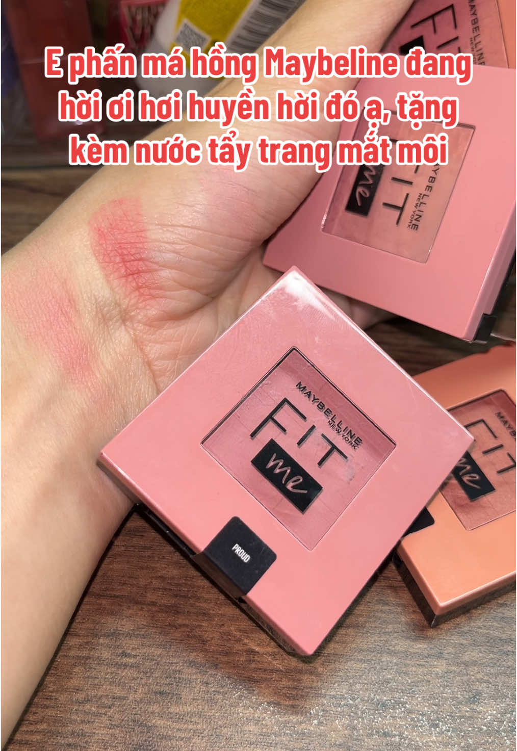 E phấn má hồng Maybeline đang hời ơi hơi huyền hời đó ạ, tặng kèm nước tẩy trang mắt môi #phanmahongmaybeline #mahongmaybelline30 #mahongmaybeline40 #mahongmaybeline60 #phanmahong #maybeline #maybelinefitme #makeup #fyp #fyppppppppppppppppppppppp #fypシ゚ 
