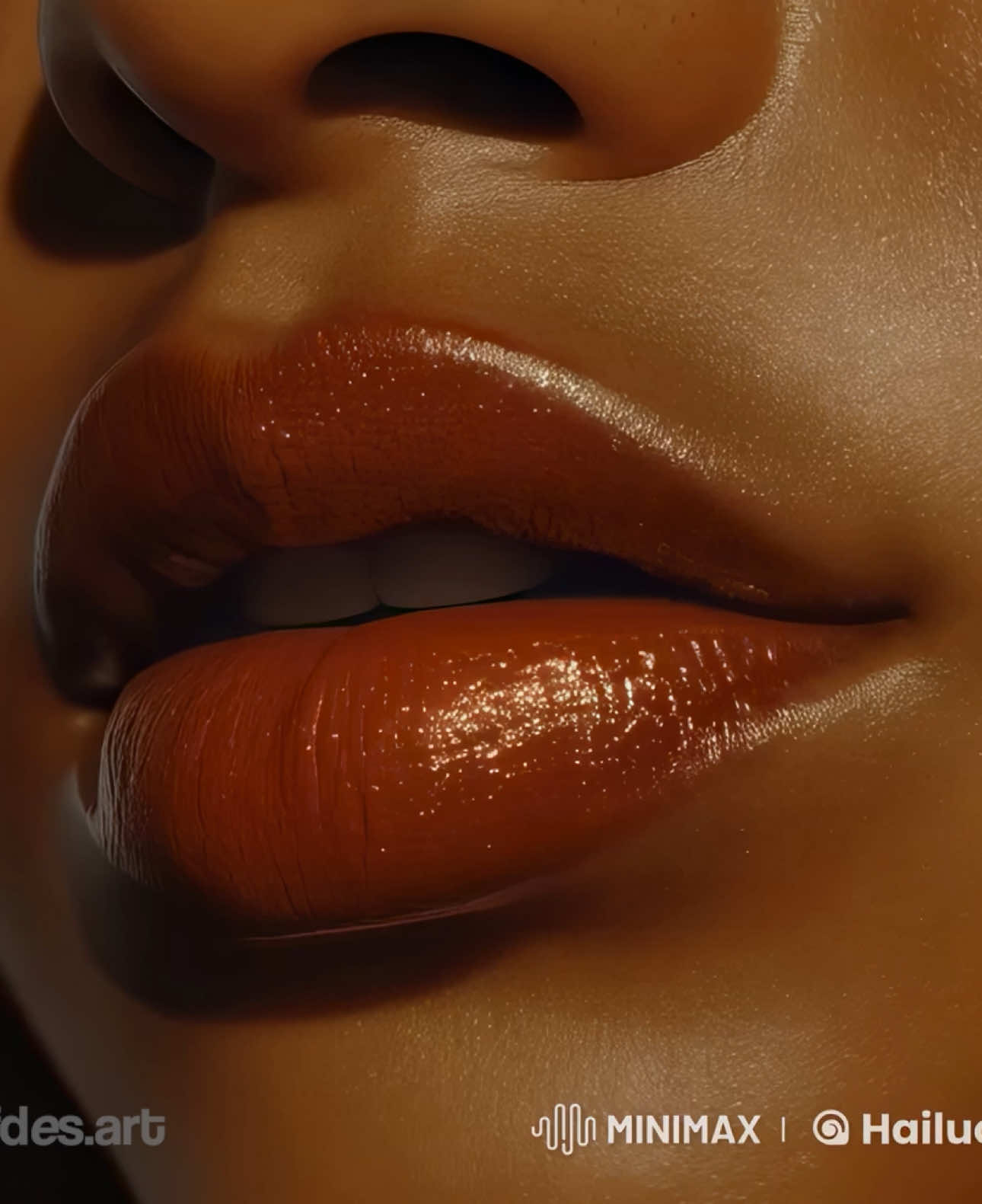 Girl’s Lips Animation #motion #3dmotion #3ddesign #design #motionanimation #animation #motiondesign #3d #lips #ai 