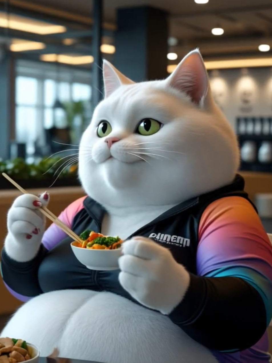 fat cat sad story 😭 💔#cat #fyp #unitedstates 