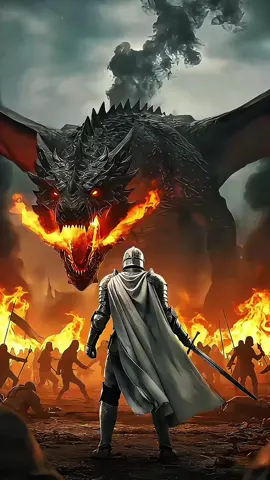 EN: In the heat of battle, he fights not alone. By his side, a legendary beast engulfs his enemies in flames. True power is born from loyalty. PT: No calor da batalha, ele não luta sozinho. Ao seu lado, uma fera lendária devora seus inimigos em chamas. O verdadeiro poder nasce da lealdade. #Cavaleiro #Dragão #BatalhaÉpica #FantasiaMedieval #Poder #Lealdade #Heroísmo #CavaleiroEODragão #HistóriaÉpica #ArteFantástica #Knight #Dragon #EpicBattle #MedievalFantasy #Power #Loyalty #Heroism #KnightAndDragon #EpicStory #FantasyArt 