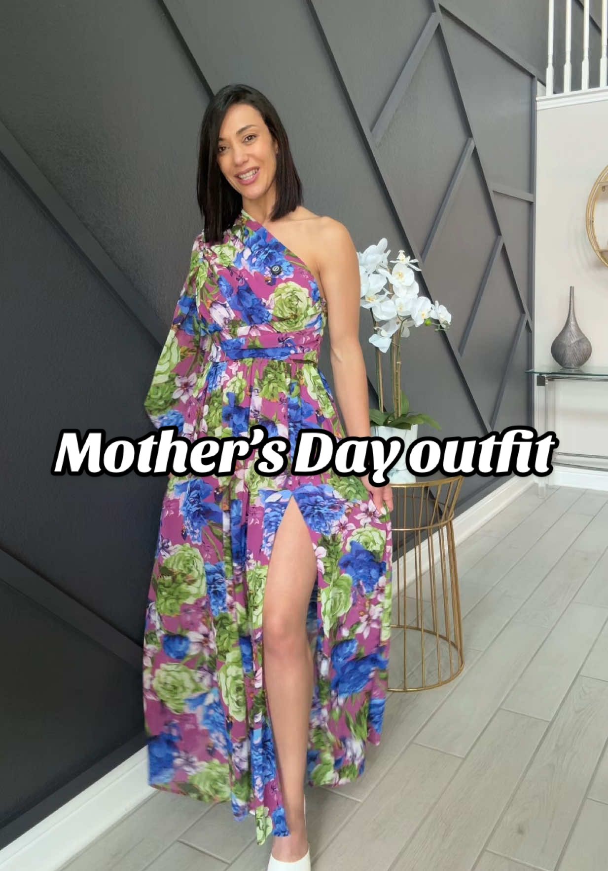 Vestido para el día de las madres @chicmefashion  #dresses #vestidos #women #mothersday #longdress #floral #fashion #fashiontiktok #chicme