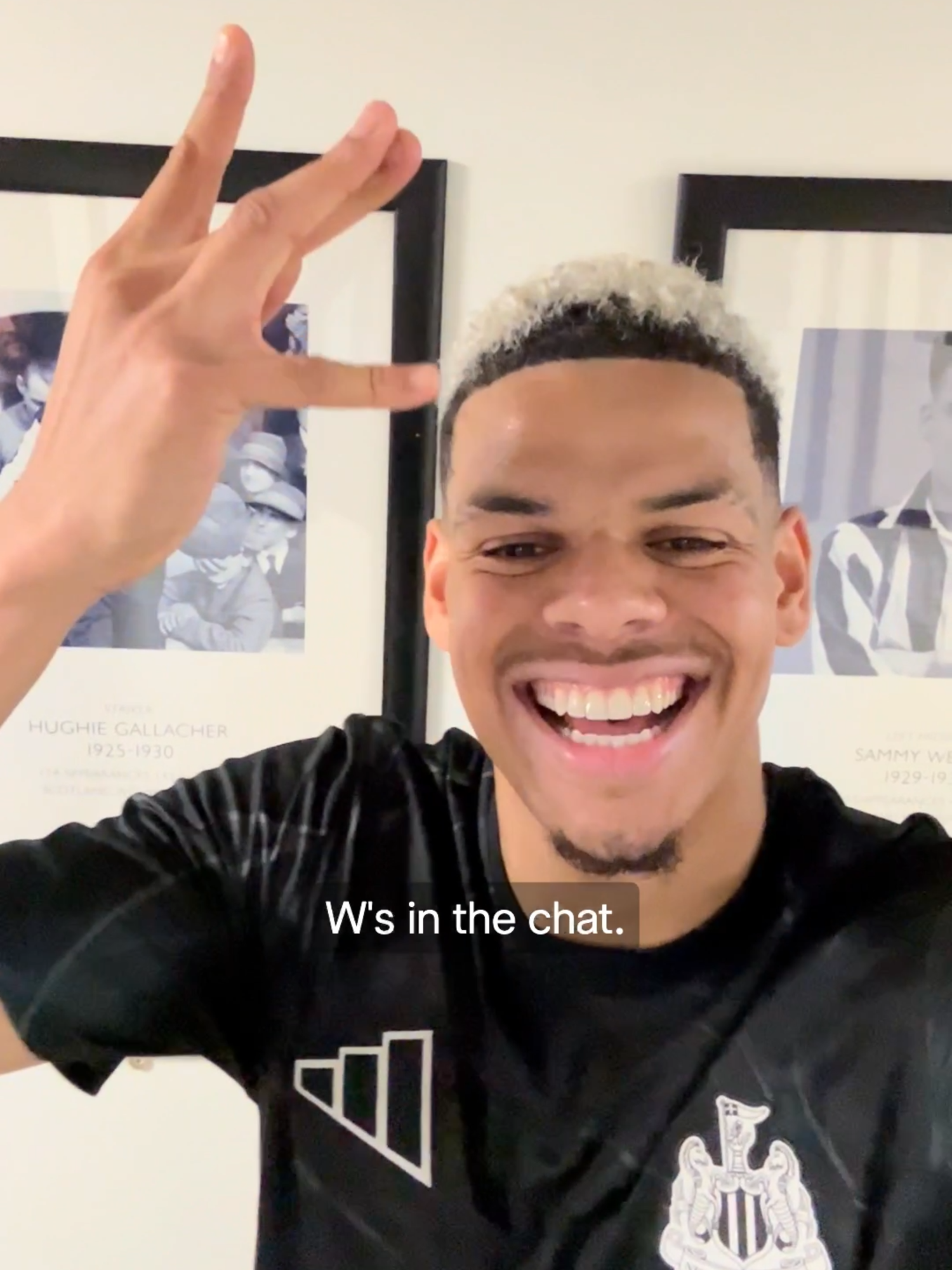 W's in the chat 🗣️