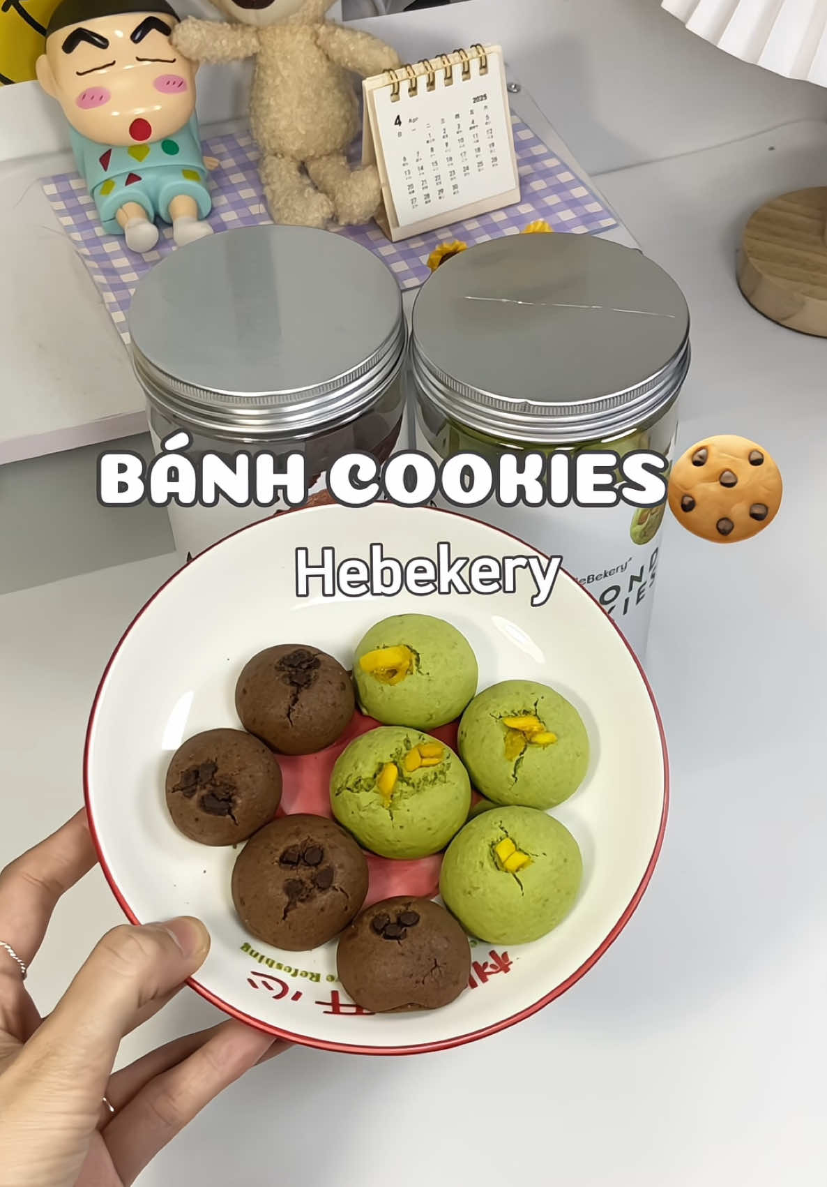 Bà nào muốn ăn vặt vừa healthy lại ngon miệng thì đặt liền em này cho tui #banhcookieshanhnhan #hebekery #banhhanhnhan #banhhealthy #xh #unboxing 
