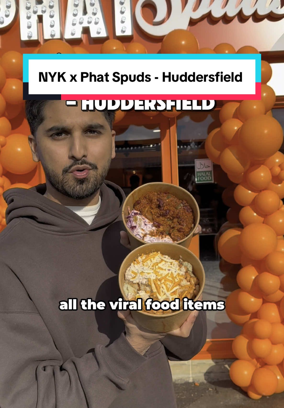 UK’s FIRST HYBRID STORE 🥔🍔🧬 NYK X PHAT SPUDS - HUDDERSFIELD 📍 #huddersfield #huddersfieldfood #nyk #newyorkkrispychicken #spud #spuds #halal #halalfood #halalfoodhuddersfield #halalfoodyorkshire #yorkshire #spudtok 
