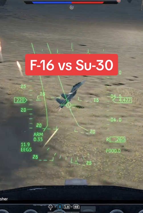 F-16 vs Su-30 WarThunder #war #warthunderaviation #warthunder #warthundertiktok #avation #thunder 