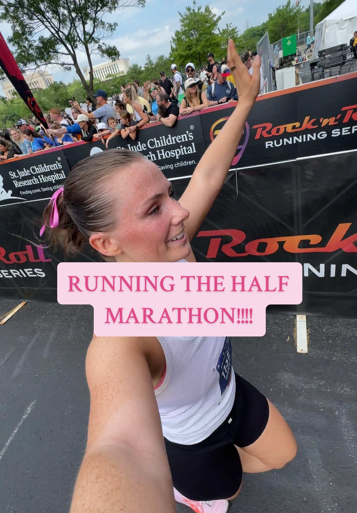 let’s run a half marathon!!!!!! the hardest thing i’ve ever done and i am so proud of myself!!!!  #halfmarathon ##halfmarathontraining##halfmarathonrunner##halfmarathonprep##nashvillehalfmarathon##rocknroll##runningtips##microinfluencer##nashvilleinfluencer##fyp##fypage##foryou