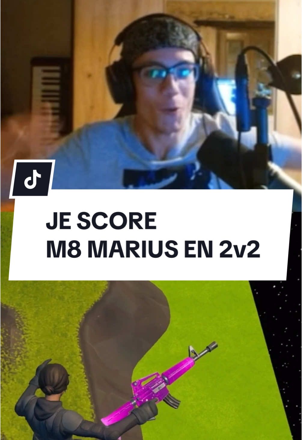 Je DÉVERSE MA COLÈRE SUR M8 MARIUS #fortnite #twitch 