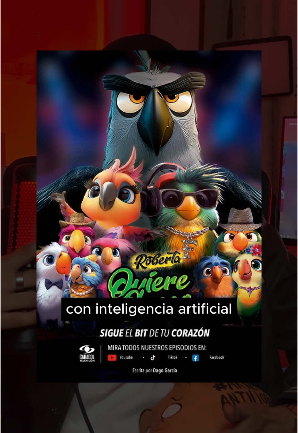 Dios, La PRIMERA serie hecha con inteligencia artificial 💀🤖 de LATAM… lamentable negritos ¿Qué opinan de esto, creen que se va a normalizar a futuro esta manera de matar el arte? - #arteantilloros #animacion  @dagogarciadgp 