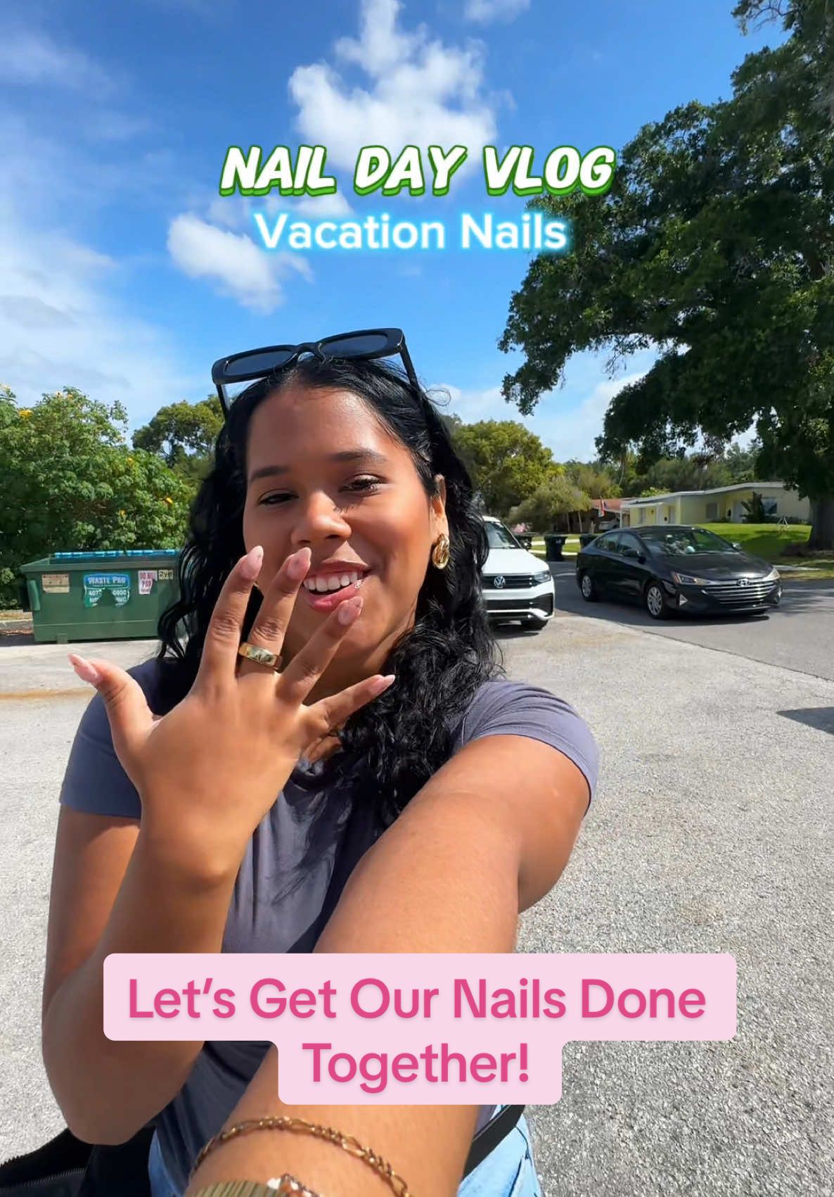 Nail day is my favorite day! 💅🏽 #newnails #nailvlog #naildayvlog #naildaywithme #almondnails #vacationnails #nailinspo #nailsalonorlando #embellishedbymariam @Mariama 