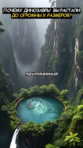 Почему динозавры вырастали до огромных размеров?
