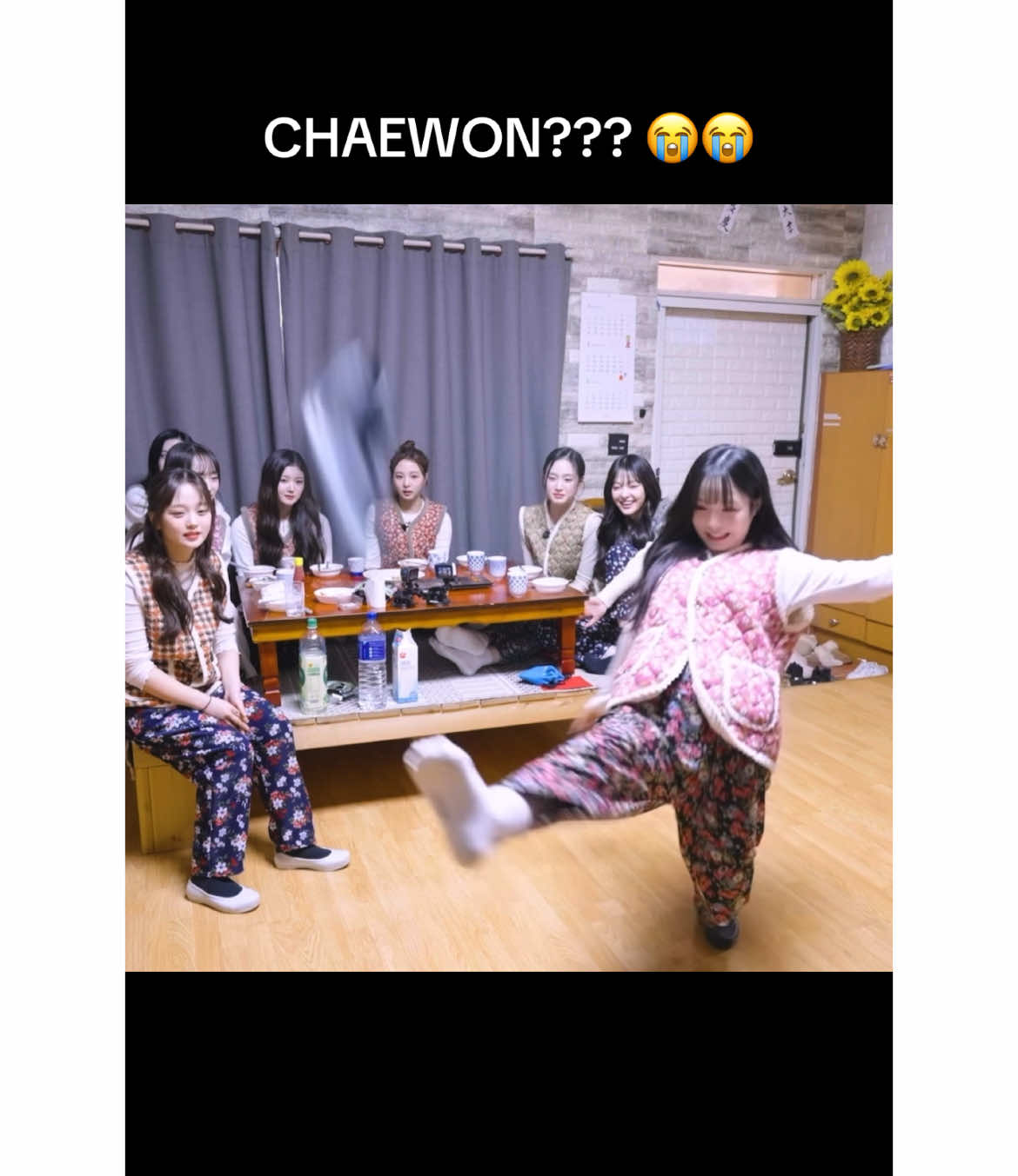 NOT THE SHOE BRUH 💀💀 #tripleS #chaewon 