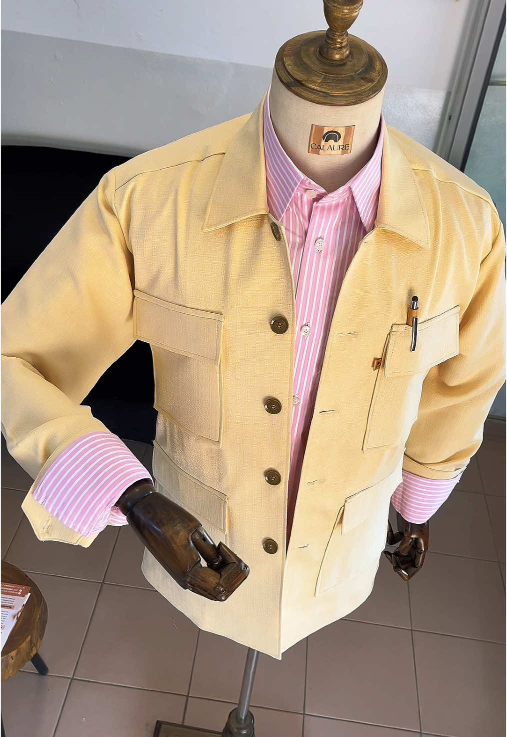 Blazer sur mesure by Calaure  #calaure #blazer #surchemise #surmesure #tiktokafrique🇹🇬🇨🇩🇨🇮🇧🇯🇬🇦🇨🇲🇬🇦 