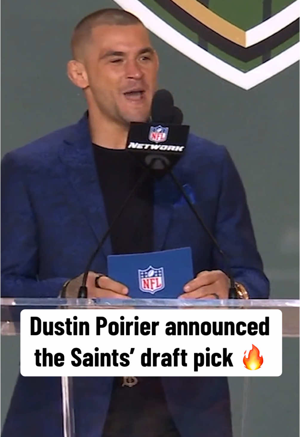 #UFC #nfl #nfldraft #dustinpoirier #neworleanssaints 