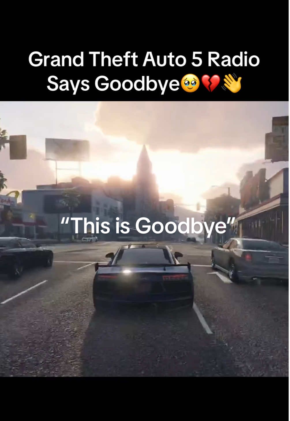GTA 5 radio host #DJCara has one final Message😪💔 #grandtheftauto #nostalgia #gaming #fyp #lossantos 