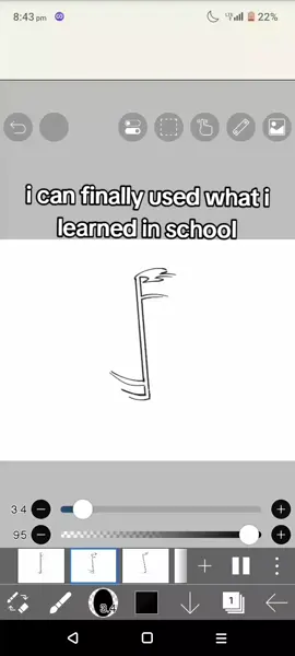 I made it when i was bored, simple animation #animation #fyp