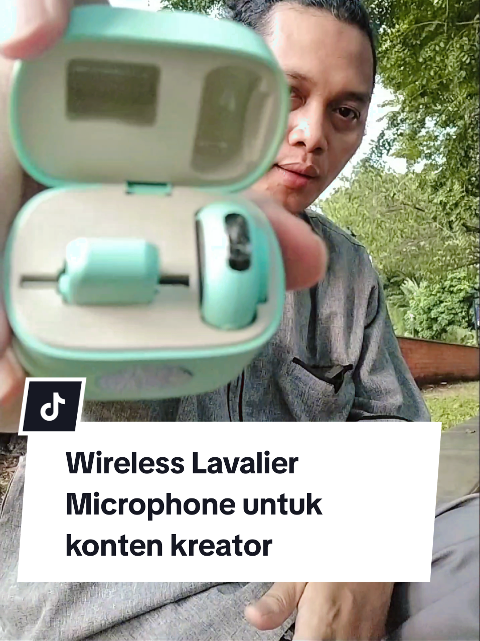 Wireless Lavalier Microphone untuk konten kreator #wirelessmic #tnwa36 #tnwa37 #lavalier #kontenkreator #microphone 