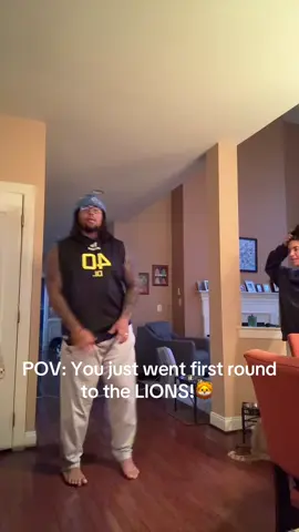 Beyond blessed !🥲 🥲🥲🥲 #nfl #ohiostate #viral #lions #draft #firstround #detroit 