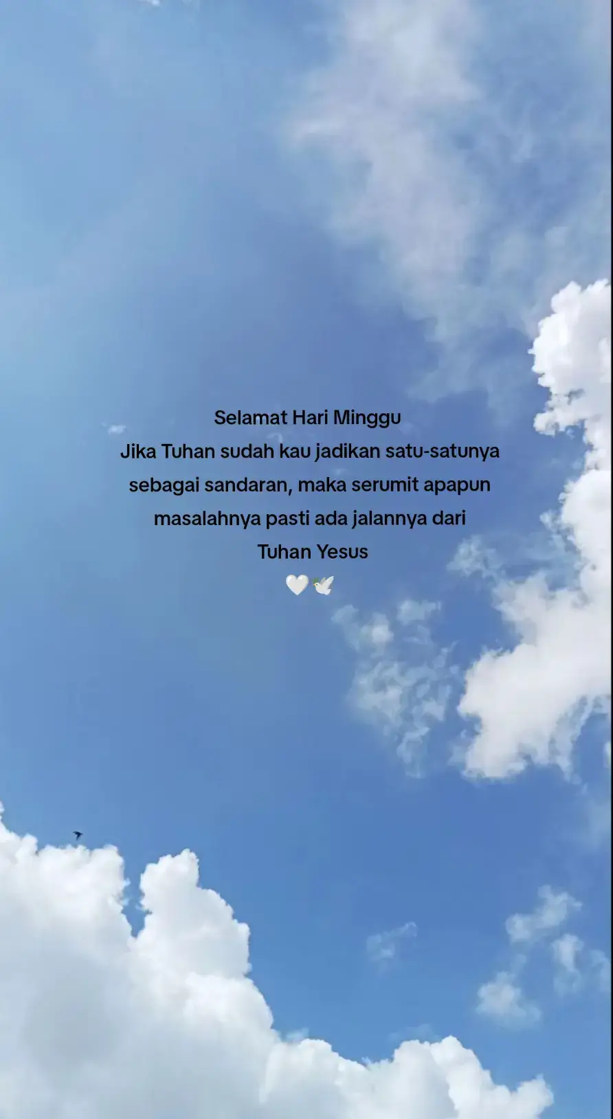Minggu,27 April 2025 #kupercayajanjimu #tuhanyesusmemberkati #AnakTuhanYesus #TuhanYesusBaik #inspirasikristen #motivasikristen #rohani_kristen #happysunday #selamathariminggu #foryoupage 