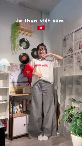 áo thun 🇻🇳 cho dịp 30/4 #calemclub #aothunvietnam #reviewquanao #outfit #nguynnguyn #aothunformrong #kiniem 