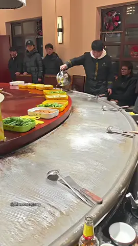 Setting the table 