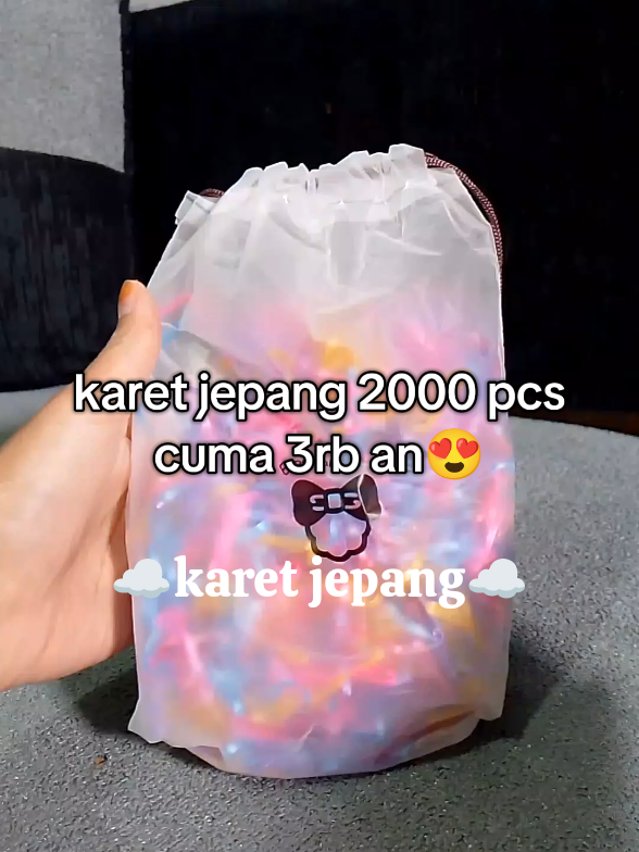 karet jepang 2000pcs cuma 3rb an 😍  #karet #karetjepang #ikatrambut #ikatrambutviral #ikatrambutanak #fyp #fypシ゚ #viral #fypage #ajarinfypdong #fyppppppppppppppppppppppp 