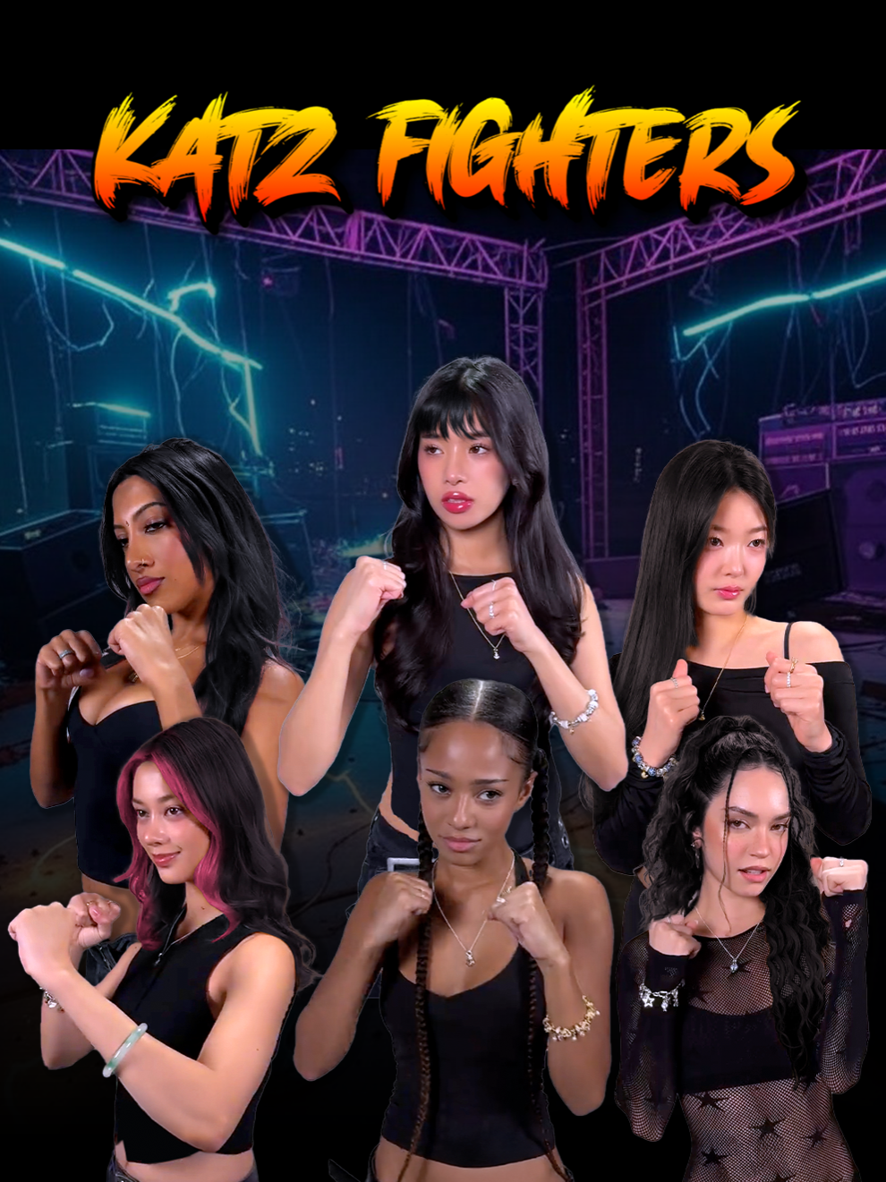 KATSEYE - Katz Fighters! Remember this game I created for the last month's challenge? So... I finally released it, shall we play? #KATSEYE @katseyeworld @sophialaforteza @lararajj @meretmanon @daniela_avanzini @meganskiendiel @y0on_cha3