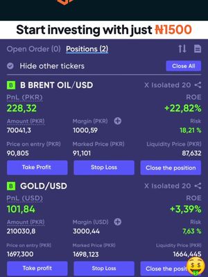 Buy & Sell Crypto, Stocks, Oil, Gold and Forex with Forexdana