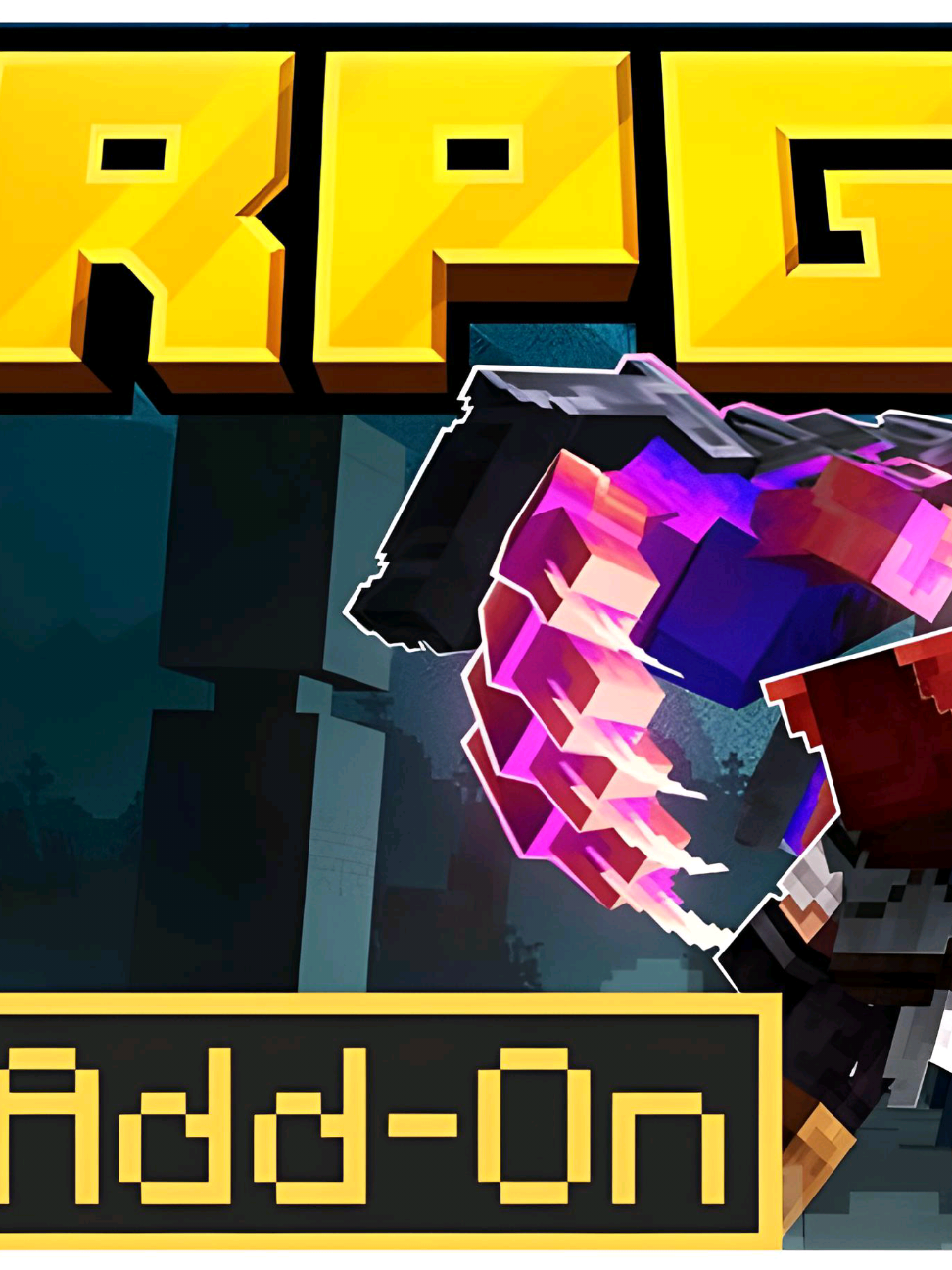 Minecraft add-on part 7 | RPG | link download di bio #Minecraft #minecraftbedrock #addon #zanzzmc #fyp #foryou 