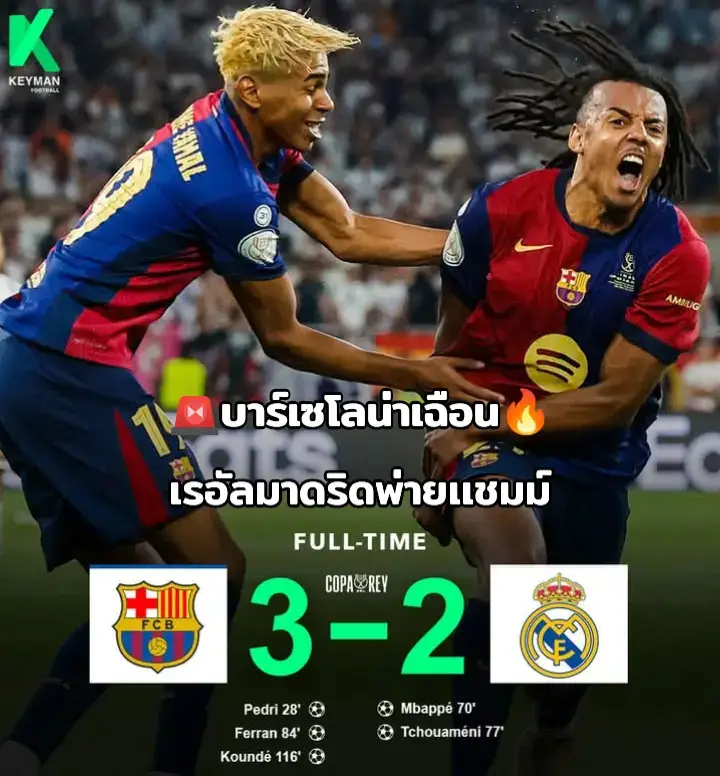 #อย่าปิดการมองเห็น #barcelona #realmadrid 