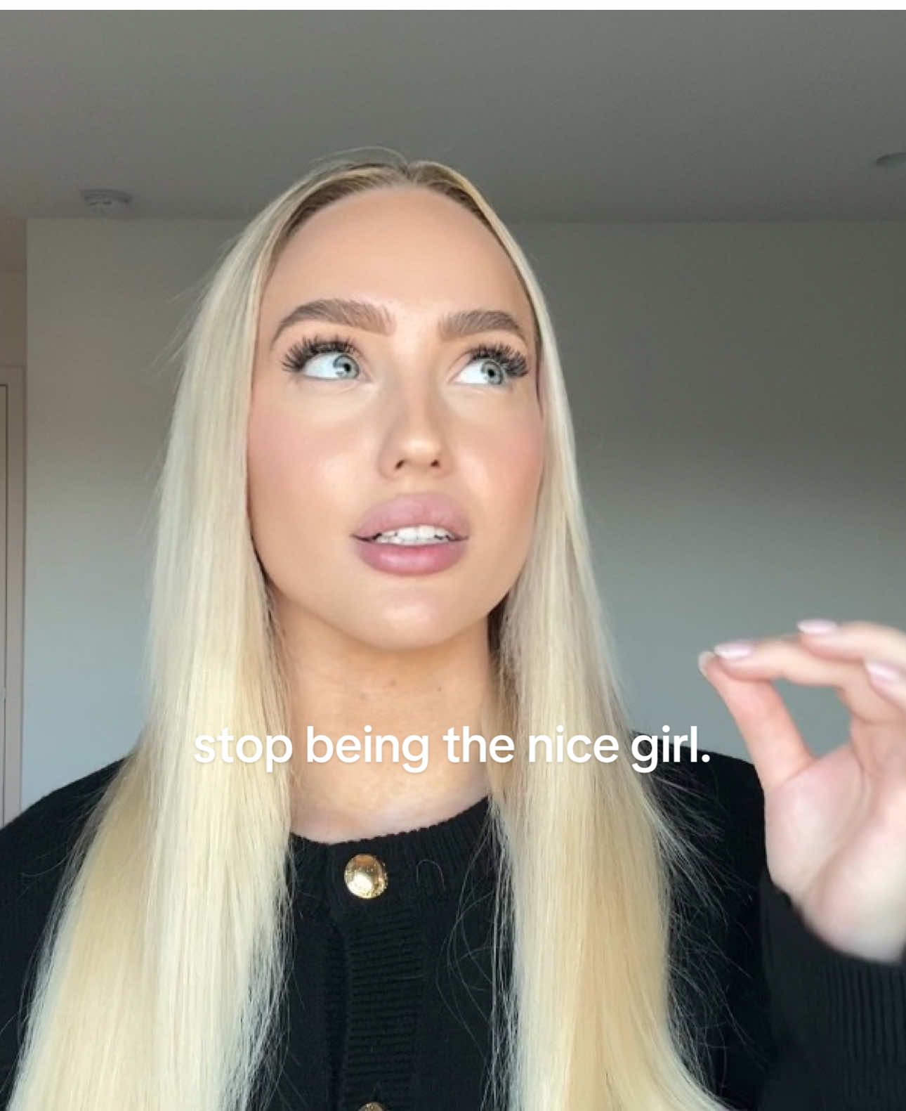 YT: graciedraskovich | being the nice girl is ruining your life #nicegirl #SelfImprovement #advice #girltalk 