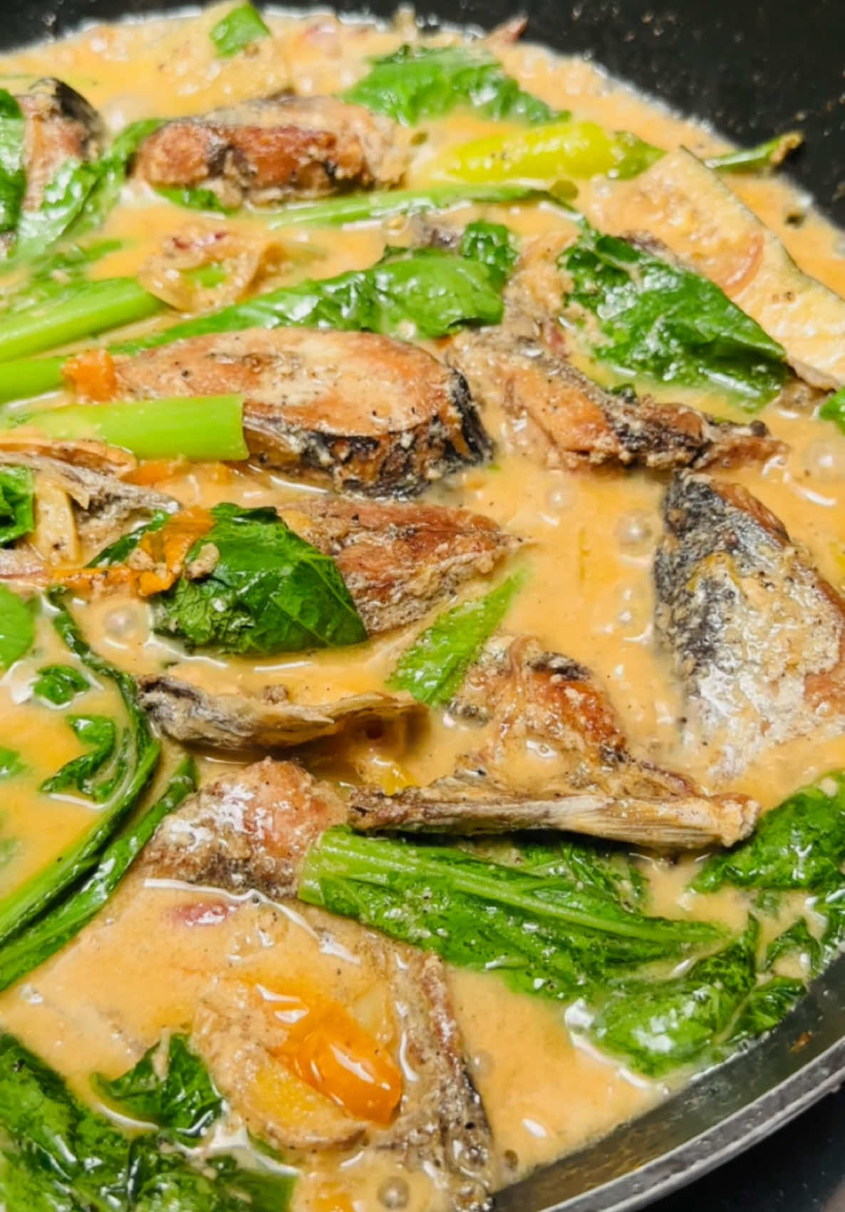 Ginataang tambakol. Rapsa! 😋 #lutongbahay #lutongpinoy #lutoserye #ulamideas #pinoyulam #pinoyfood