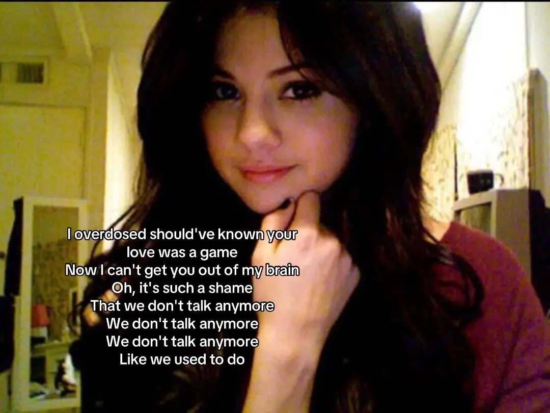I overdosed 🎶 #selenagomez #charlieputh #wedonttalkanymore #slowed #song #lyrics #fyp #foryoupage 