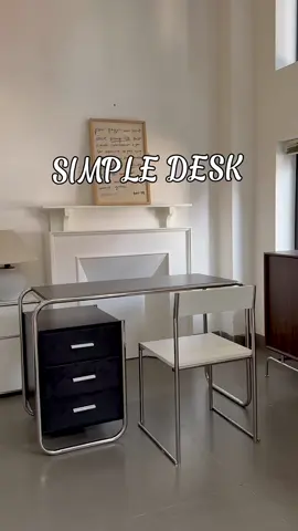 ✨SIMPLE DESK✨ Bàn làm việc gỗ phối inox kèm tủ nhà Đậu🥜. Bàn mang phong cách tối giản dễ dàng giúp căn phòng thêm xinh đẹp và tiện dụng. ✨ Thiết kế tinh tế, chất liệu bền đẹp, kích thước tủ lớn nhiều ngăn tối ưu hóa cho căn phòng của bạn mà không kém phần sang trọng. 🍀Chất liệu: gỗ phối inox  🪵Kích thước: 130x50x75cm ________________________________________________ 🪧 Hàng có sẵn - Đậu nhận làm theo yêu cầu  🏷 Insta: @dau_decor.gift 🌿 𝐋𝐢𝐟𝐞𝐬𝐭𝐲𝐥𝐞 𝐬𝐞𝐥𝐞𝐜𝐭 𝐬𝐡𝐨𝐩  🍊 𝗔𝗱𝗿𝗲𝘀𝘀 : 𝟕𝟖 Đ𝐨̂̀𝐧𝐠 𝐒𝐲̃ 𝐁𝐢̀𝐧𝐡 - 𝐁𝐌𝐓  🥀 𝗛𝗼𝘁𝗹𝗶𝗻𝗲 : 𝟎𝟗𝟕𝟗𝟑𝟏𝟎𝟎𝟎𝟐 #daudecorfeedback #homedecor #interiordesign #Home #home #daudecorgiftvn #home #bmth #xuhuong #banlamviec 