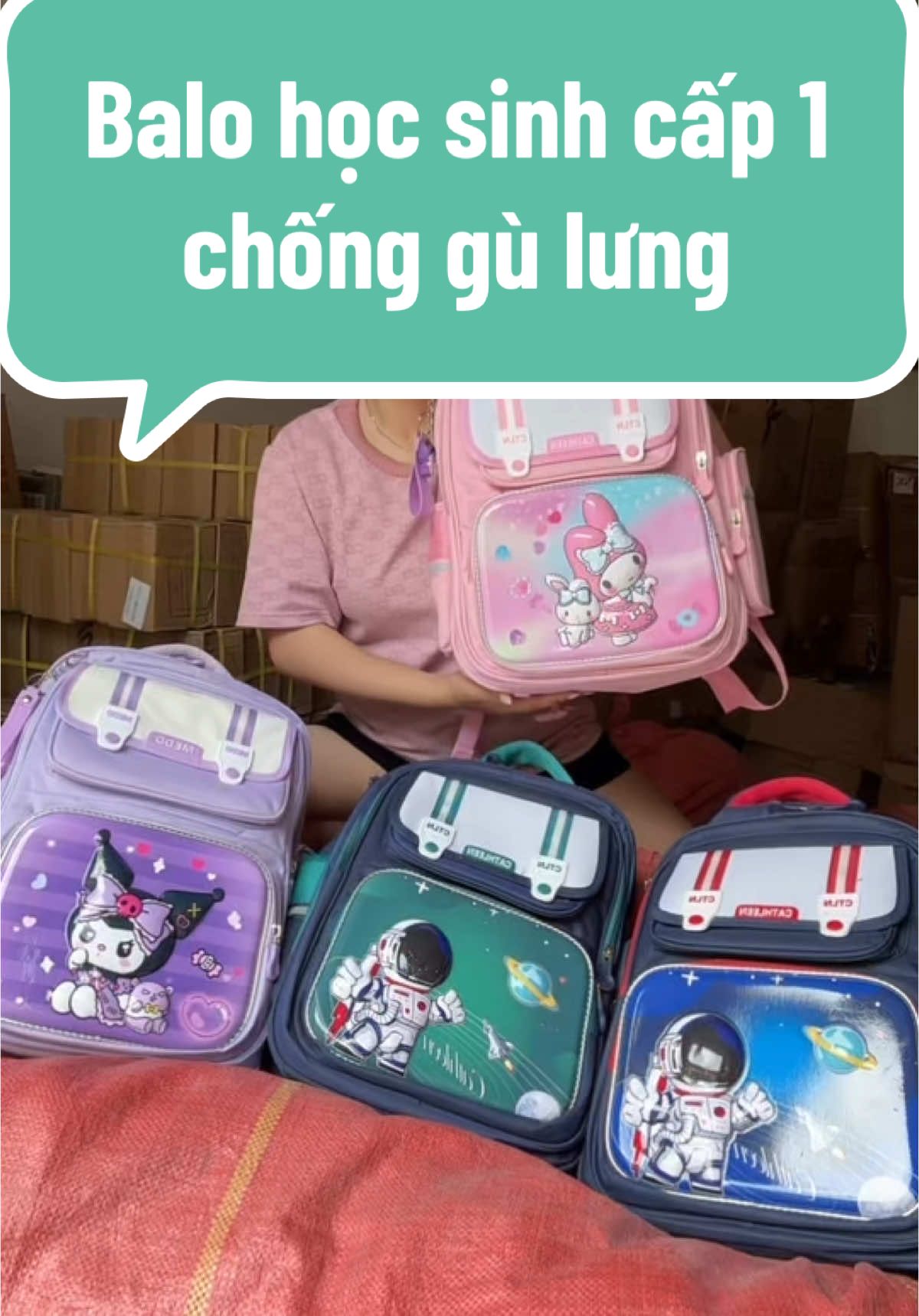 Balo học sinh cấp 1 chống gù lưng #balochonggu #balohocsinhcap1 #balotieuhoc #balohocsinh #30thang4 