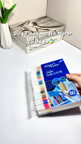 Màu xinh nha mấy bà ✨💕 #mauacrylic #mauacrylicmarker #acylicmarkers #mauve #unboxing #xh #unbox #viral #fyp 