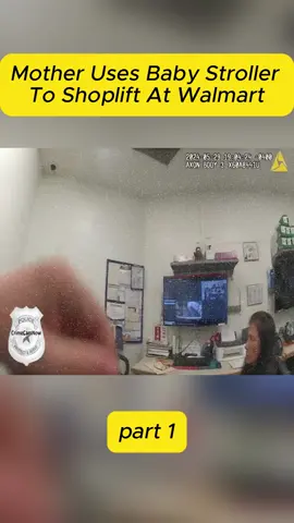 Mother Uses Baby Stroller To Shoplift At Walmart #cops #copsoftiktok #copsontiktok #copstiktok #police #policeofficer #policeoftiktok