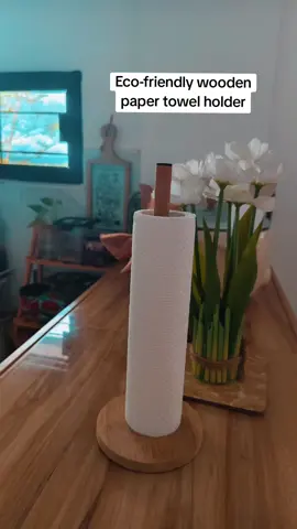 Wooden paper towel holder #tissuerack #teamkahoy #woodenpapertowelholder  #fyppppppp