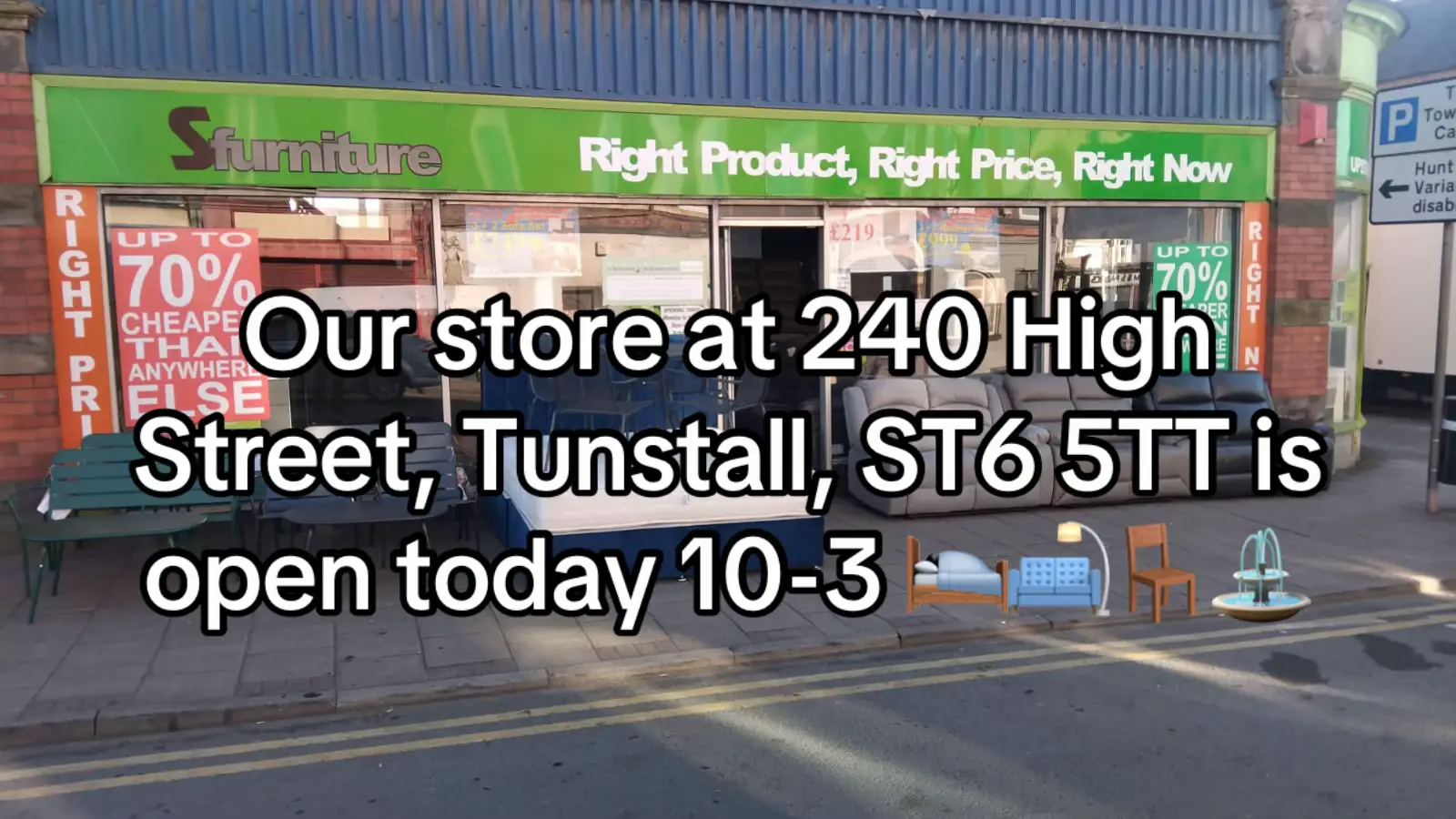 Come and see us at 240 High Street, ST6 5TT and grab an unbeatable furniture deal!  #sofas #fabricsofas #leathersofas #mattress #headboards #beds #Outdoors #