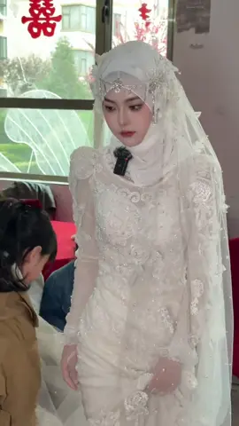 ‏The most beautiful Muslim girl in China#سوريا #سعوديه🇸🇦 #قطر🇶🇦 #الإمارات🇦🇪 #البحرين🇧🇭 #كويتيه💙🇰🇼 #عرب #مسلم #جميلة #عروس 