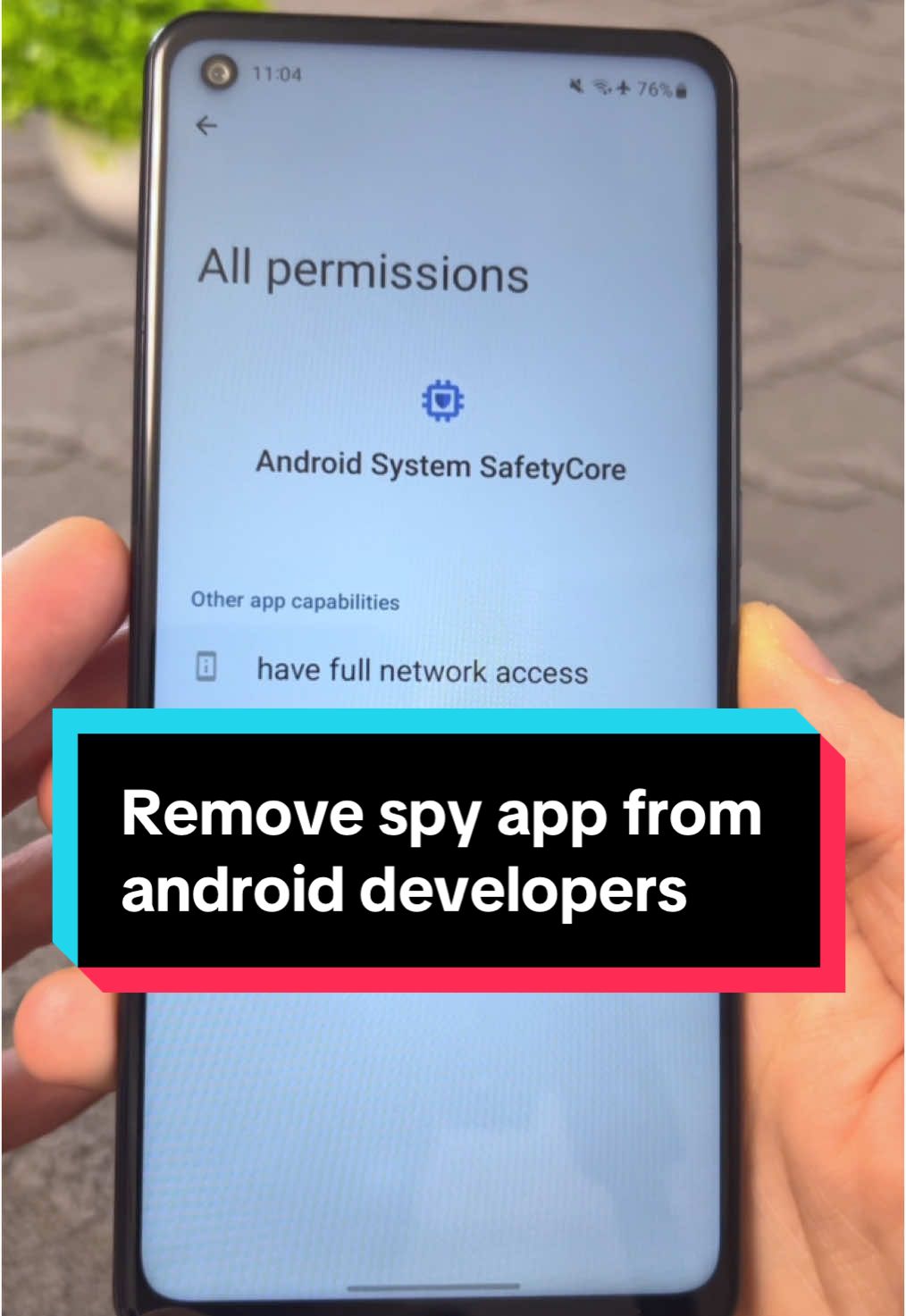 Remove spy app from android developers. #settings #android #remove #delete #spy #app 