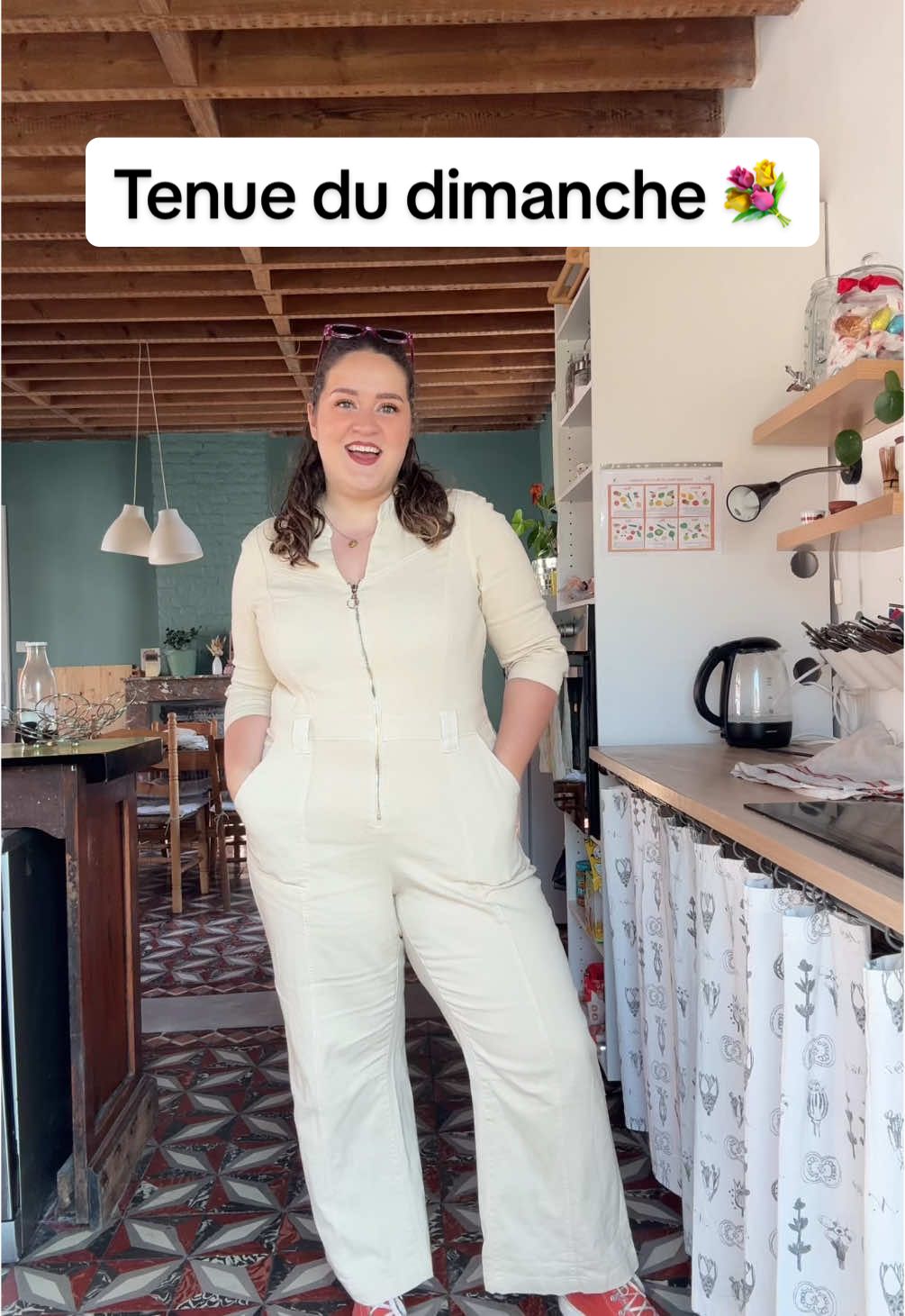 Ma tenue du jour 😍🫶🏻💐 vous aimez ??? 