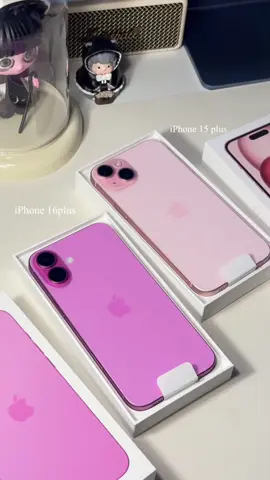16plus 256gb vs 15plus 256gb🩷 @ทอย(2.5M)ช่องหลัก #iphone16plus #iphone15plus #apple #unboxing #unbox #iphone #fyppppppppppppppppppppppp #amtoyshopรีวิว #tiktok #ผ่อนไปใช้ไป #pink #fyp 